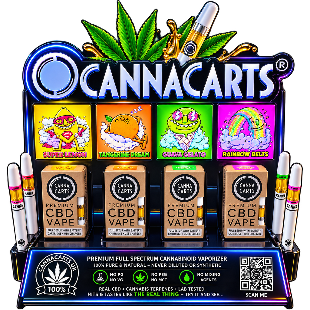 Cannacarts Premium CBD Vape Full Set Up