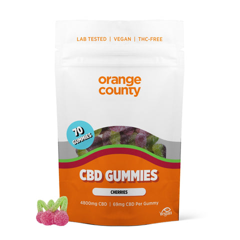 CBD Gummies Cherries Orange County CBD