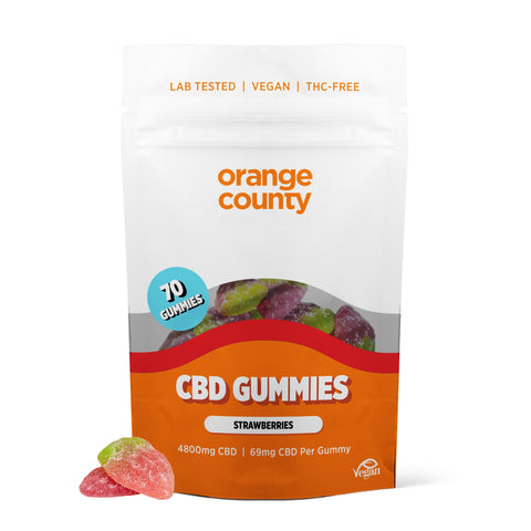 CBD Gummies Strawberries Orange County CBD