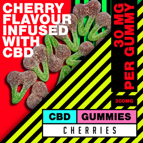 300mg Cherries CBD Gummies CBD Calm
