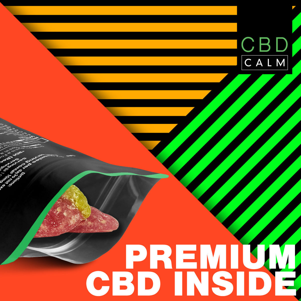 280mg Strawberries Grab Bag CBD Gummies CBD Calm