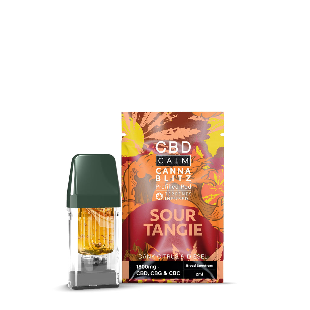 CANNABLITZ 1800mg Prefilled Pod CBD Calm