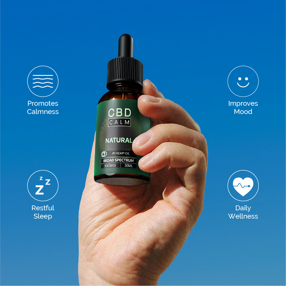CBD Oil Broad Spectrum Natural CBD Calm