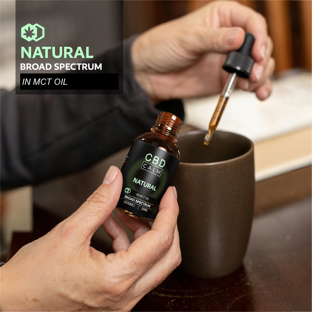 Natural Broad Spectrum MCT CBD Oil CBD Calm