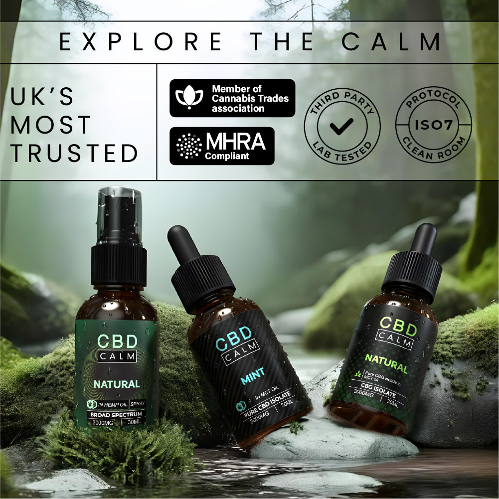 CBD Oil Broad Spectrum Natural CBD Calm