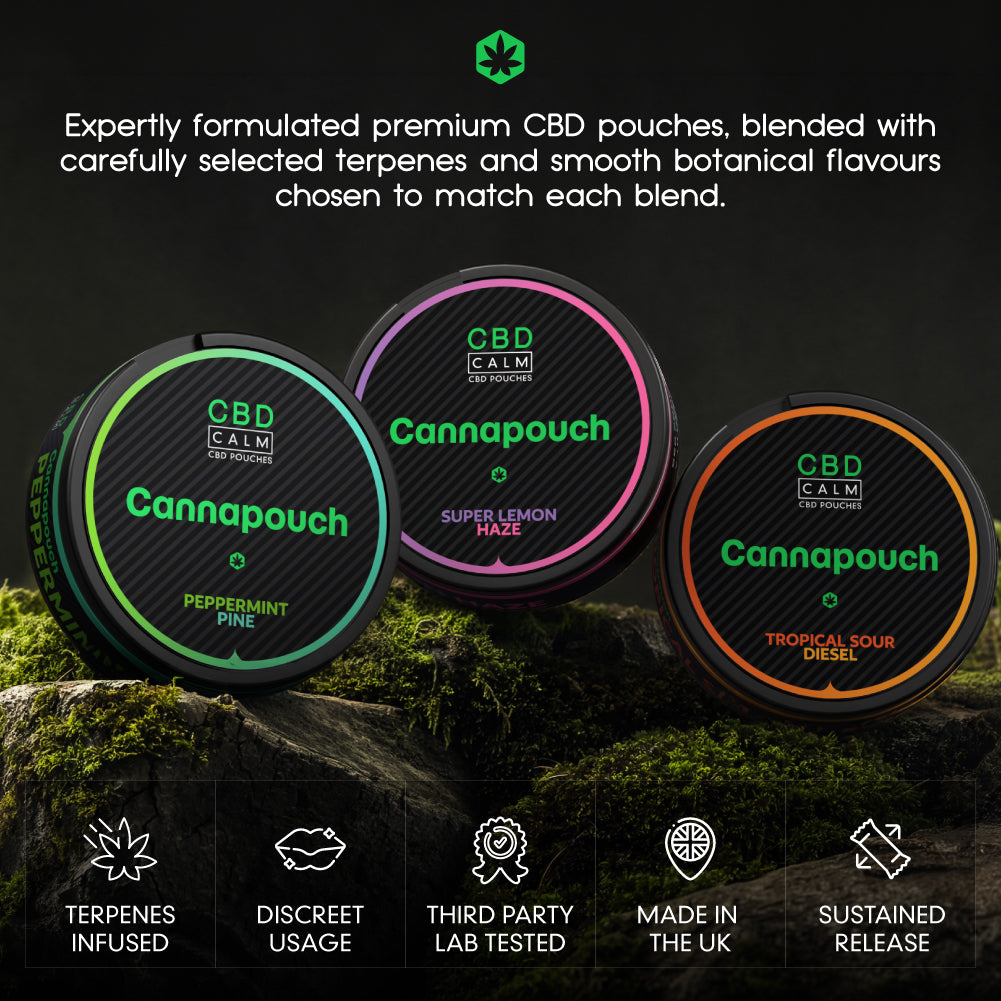 Cannapouch Super Lemon Haze CBD Pouches CBD Calm