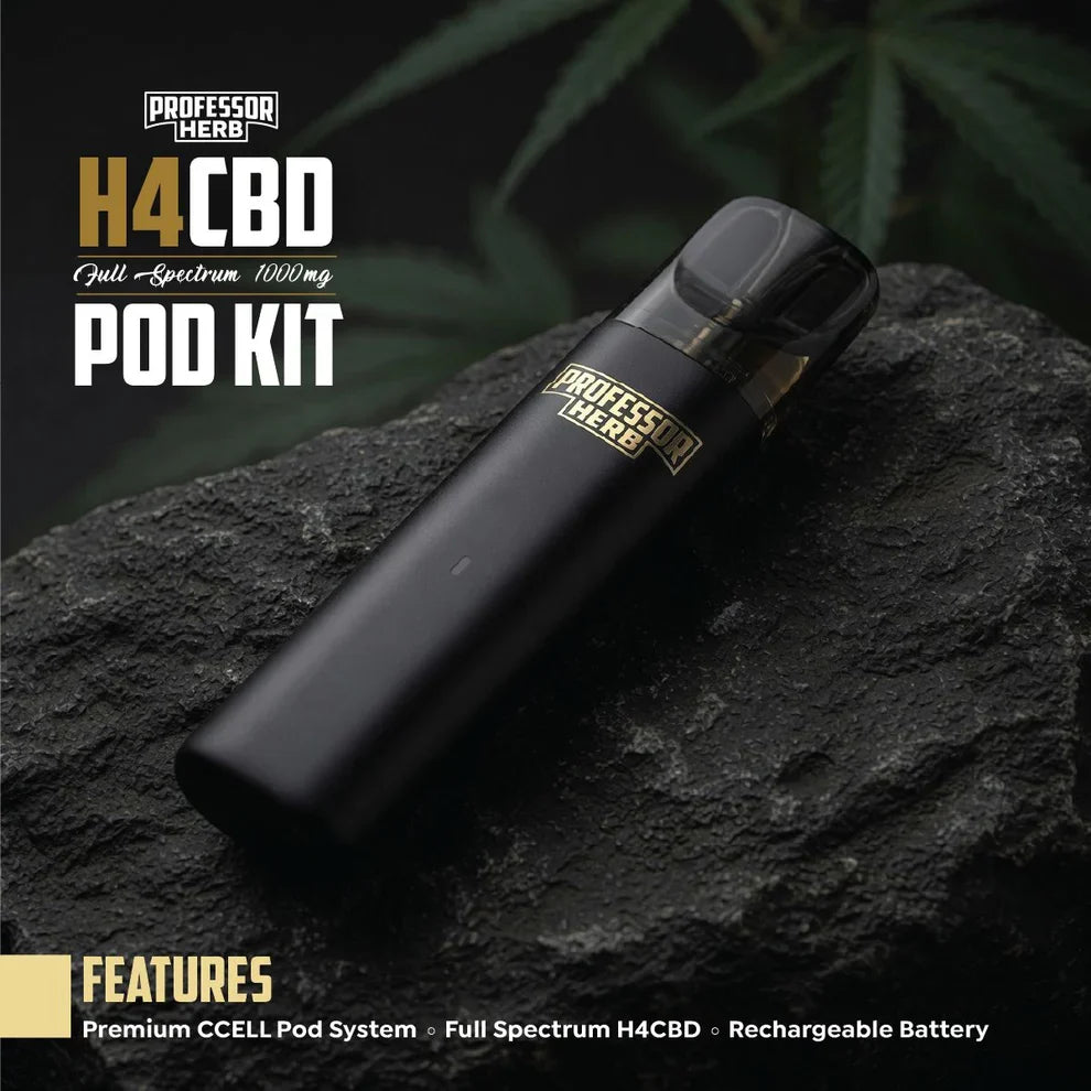 Professor Herb 1000mg H4CBD Full Spectrum 1ml Pod Kit
