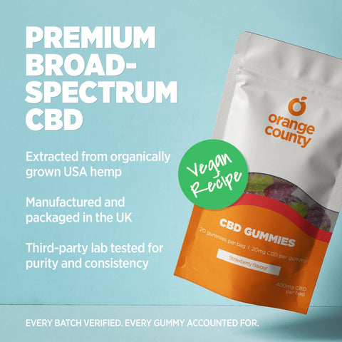 CBD Gummies Strawberries Orange County CBD