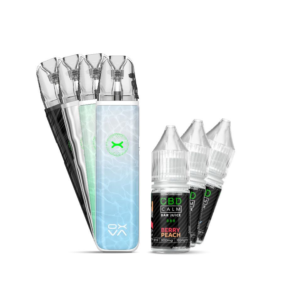 Bar Juice 1000mg With Oxva Xlim Go 2 Kit CBD Calm