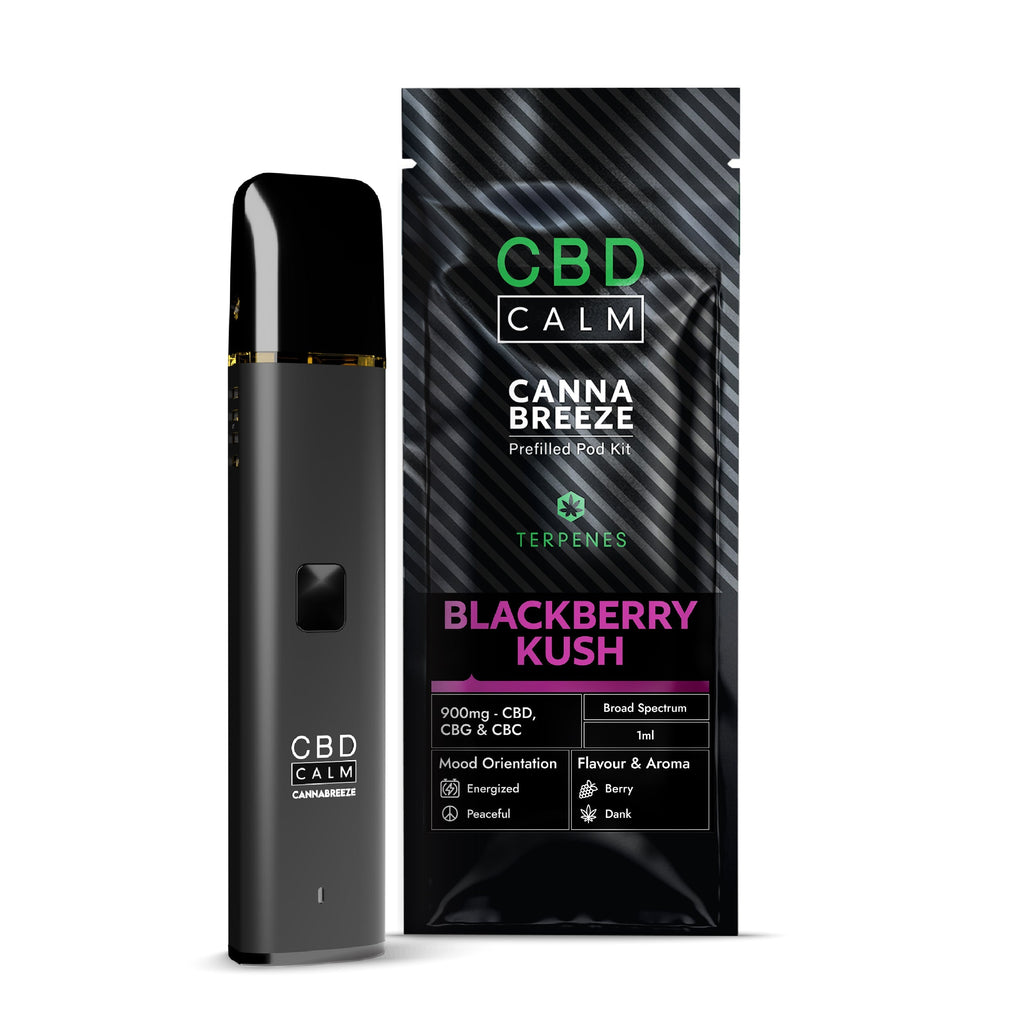 Cannabreeze 900mg Prefilled Vape Kit CBD Calm