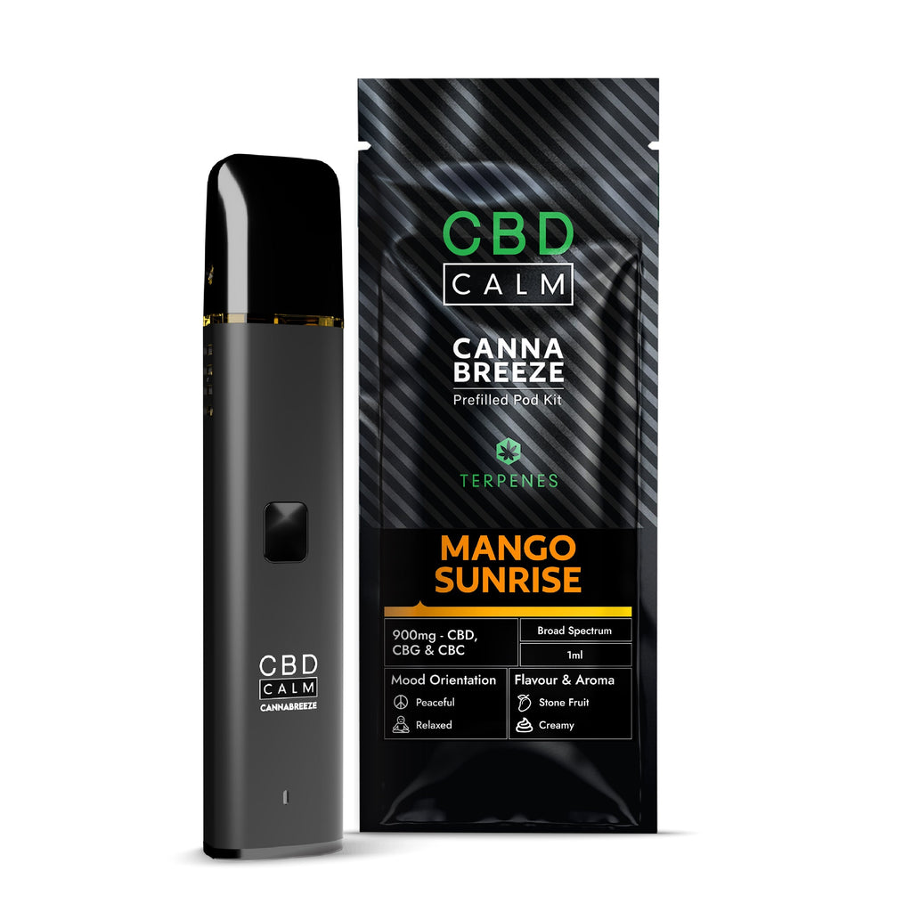 Cannabreeze 900mg Prefilled Vape Kit CBD Calm