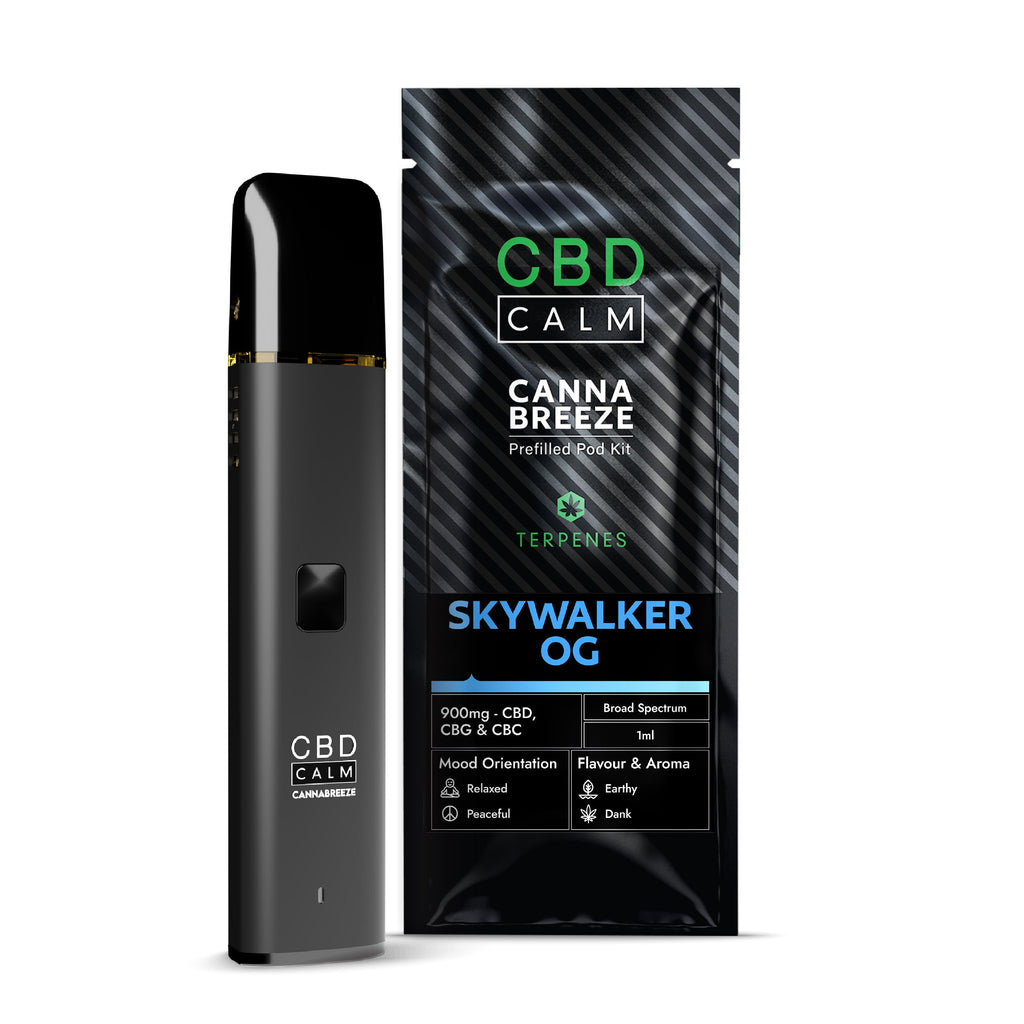 Cannabreeze 900mg Prefilled Vape Kit CBD Calm
