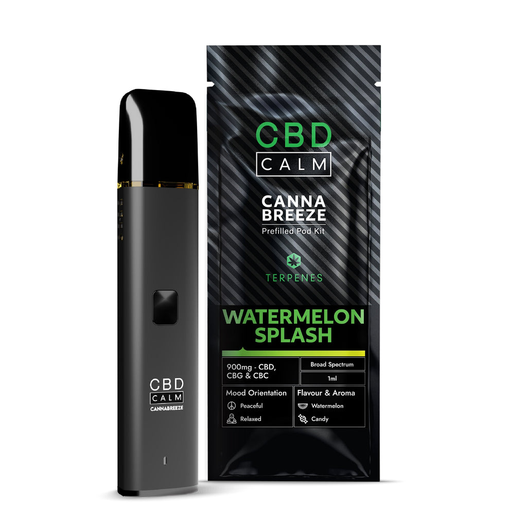Cannabreeze 900mg Prefilled Vape Kit CBD Calm