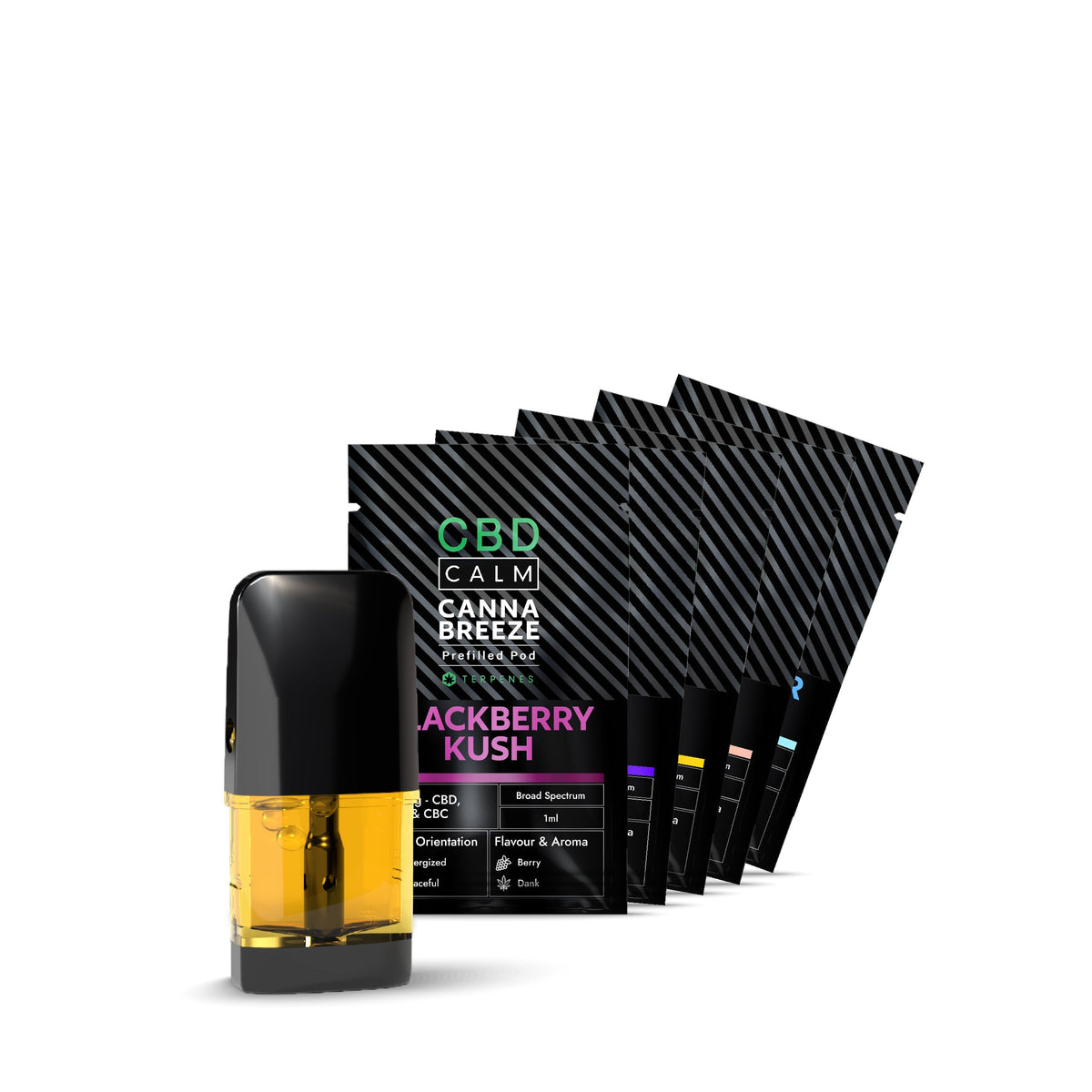Cannabreeze 900mg CBD Replacement Pod CBD Calm