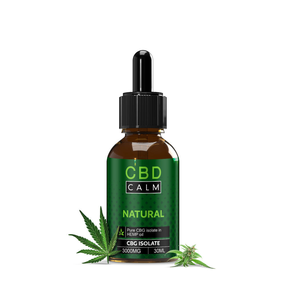 Natural Isolate Hemp CBG Oil CBD Calm