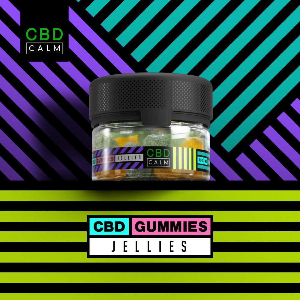 300mg Jellies CBD Gummies CBD Calm