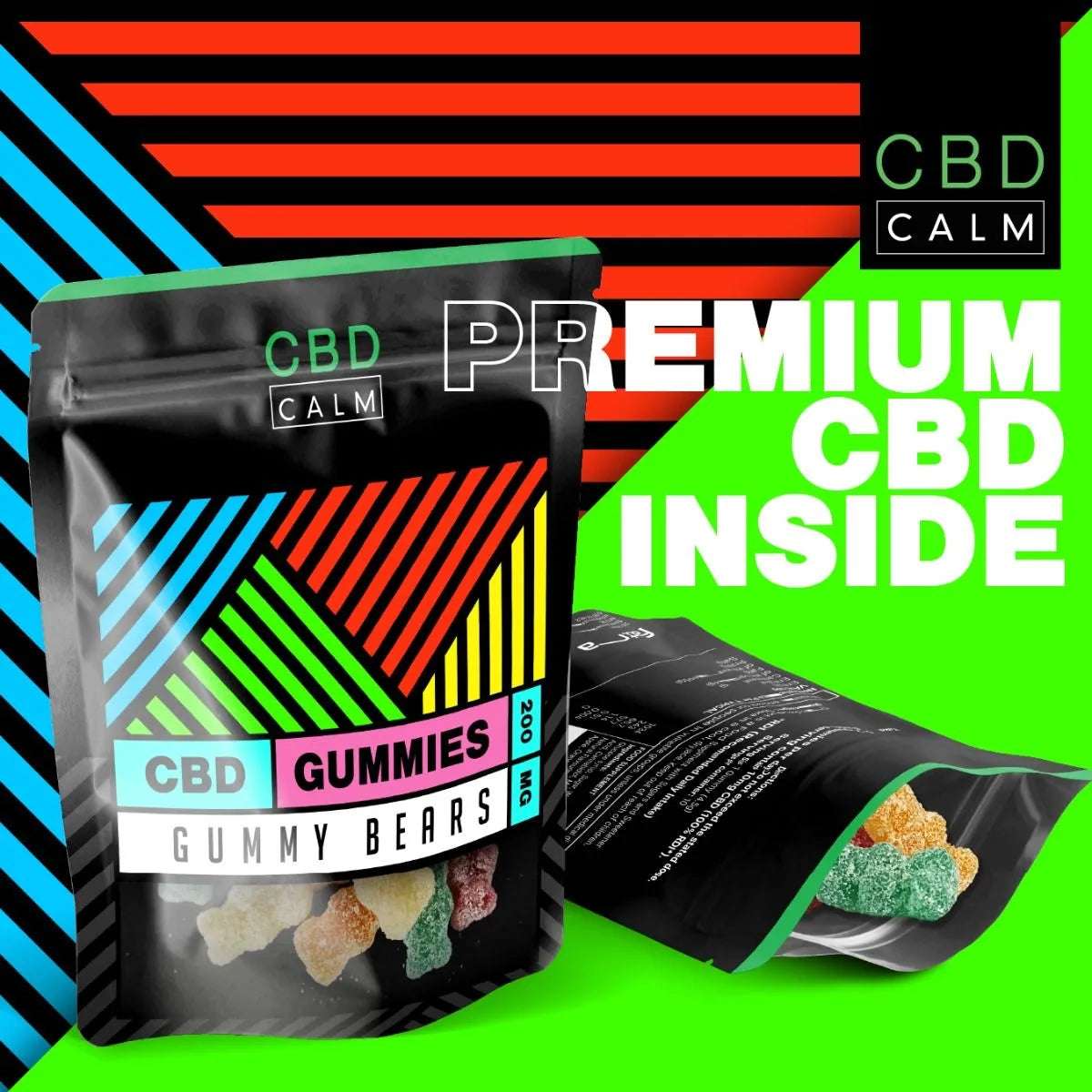 200mg Gummy Bears CBD Gummies CBD Calm